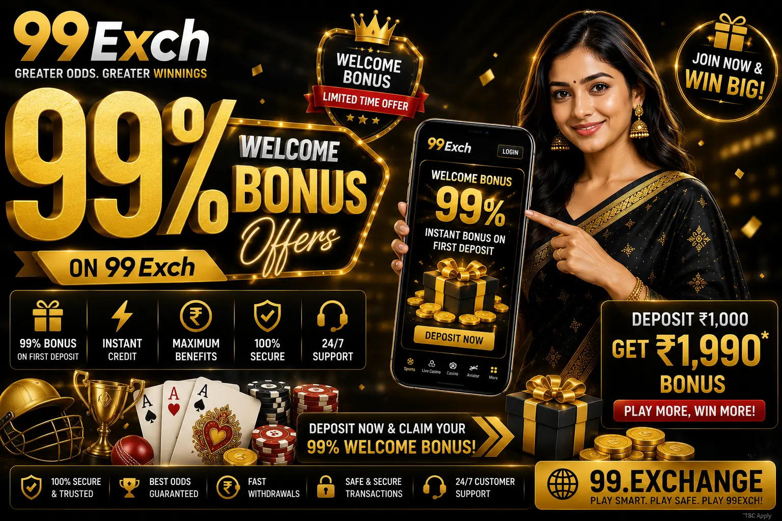 99Exch Bonus