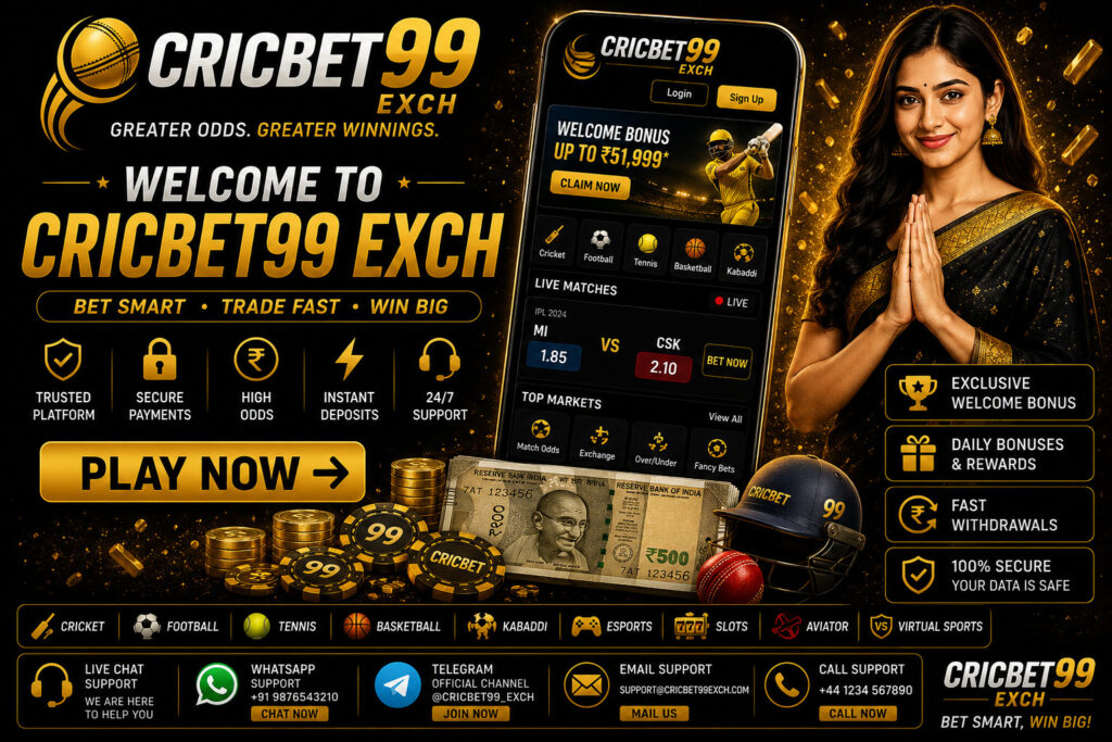  Cricbet99 Exch  